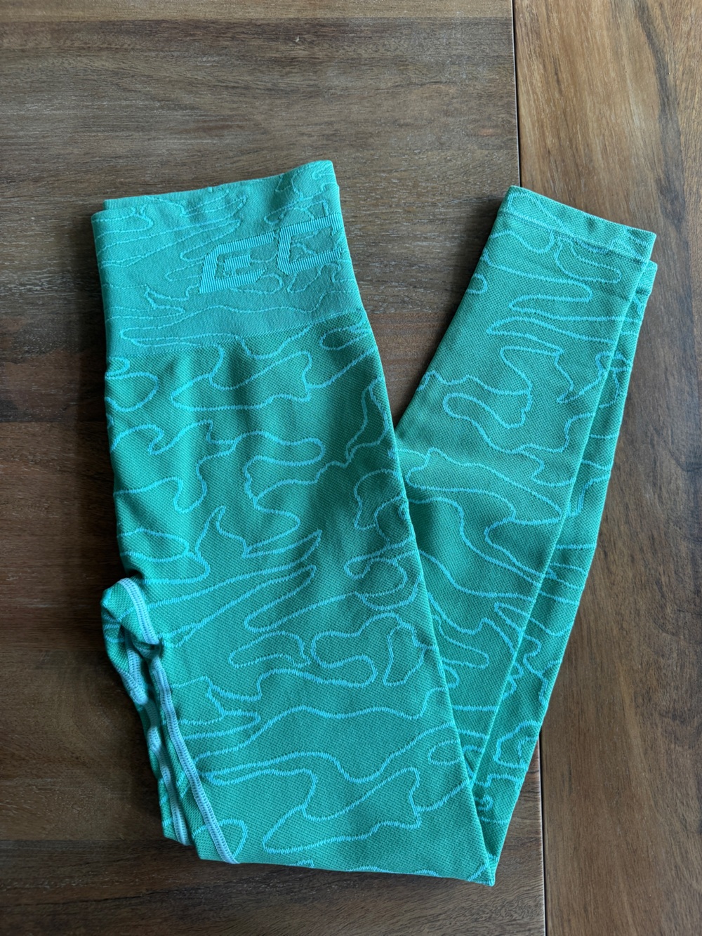 Echt Women’s GreenPatterned Leggings
